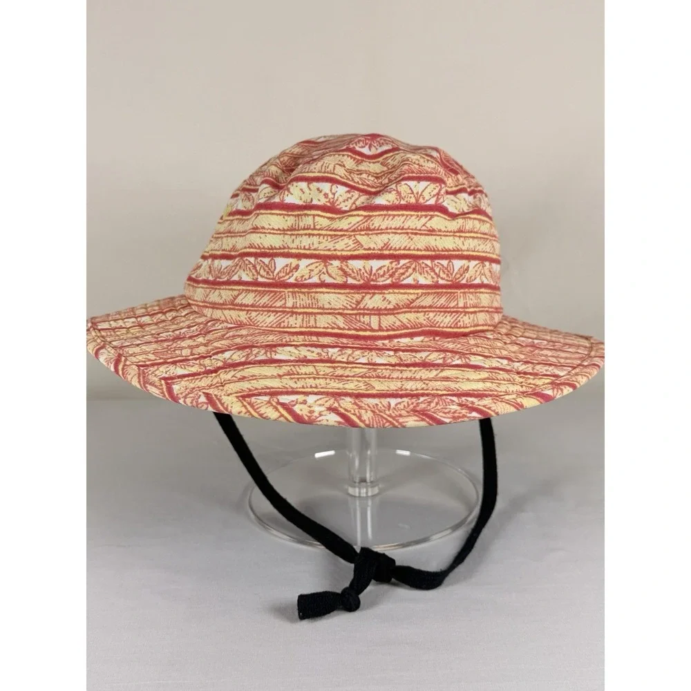 Patagonia Girls' Sun Hat Size Large Pink Tropical Print Outdoor Bucket Hat